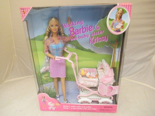 Barbie baby sister krissy - e,