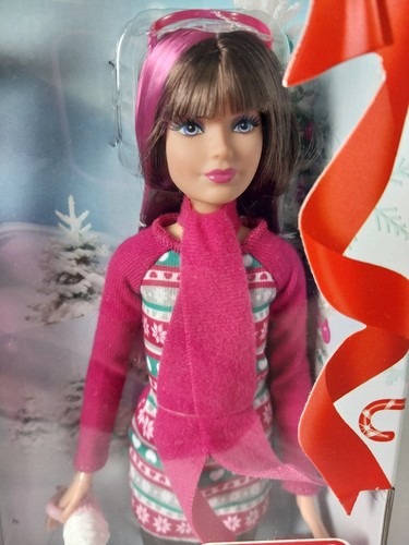 Barbie sisters sledding fun - sisters,