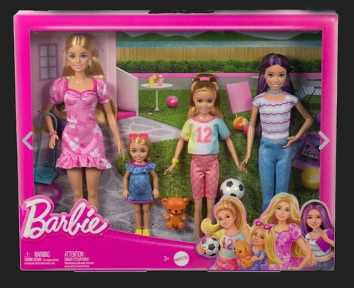 Barbie sorelle set 4 - barbie,