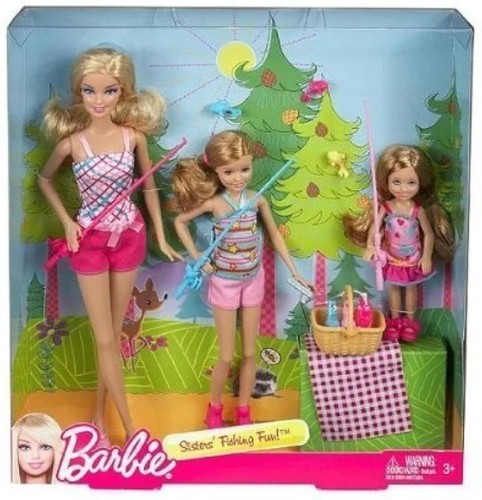Barbie sorelle pesca - barbie,